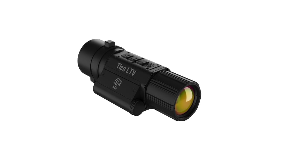 ATN TICO-LTV 1-4x50mm, 640x480, 12 Micron Thermal Clip-On Rifle Scope w/QDM mount, Black, TICOLTV650X