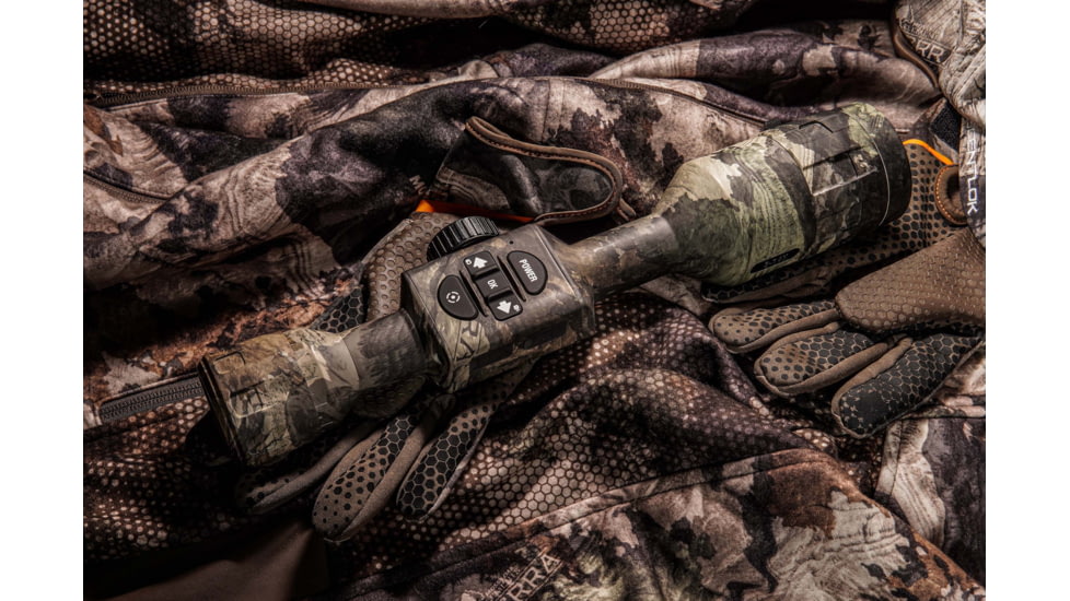 ATN X-Sight-4K 5-20x Pro Edition Smart Day/Night Hunting Rifle Scope, Mossy Oak Elements Terra, DGWSXS5204KPET