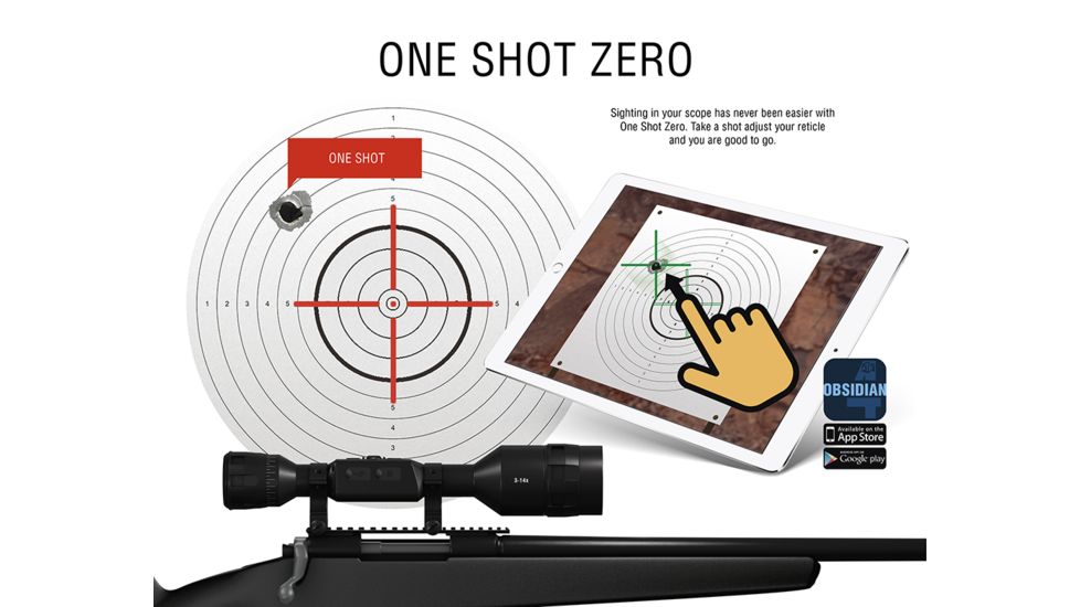 OPMOD X-Sight 4K Pro 5-20x Smart Ultra HD Day/Night Hunting Rifle Scope,Black, DGWSXS5204KPO