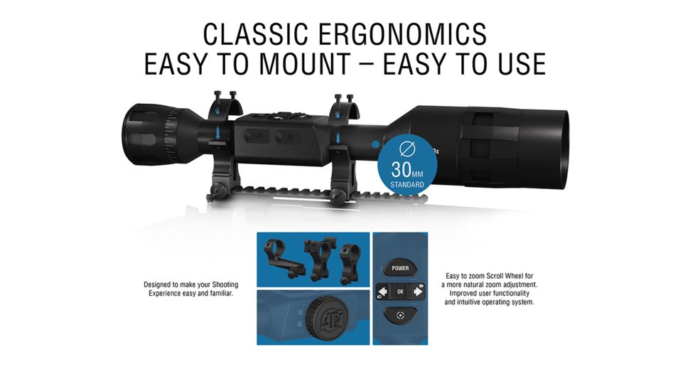 OPMOD X-Sight 4K Pro 5-20x Smart Ultra HD Day/Night Hunting Rifle Scope,Black, DGWSXS5204KPO