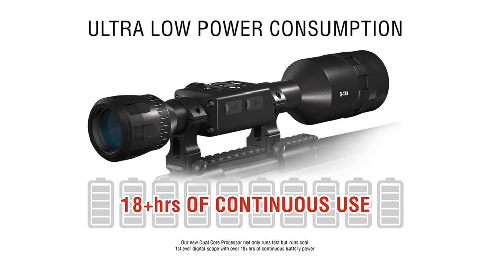 OPMOD X-Sight 4K Pro 5-20x Smart Ultra HD Day/Night Hunting Rifle Scope,Black, DGWSXS5204KPO