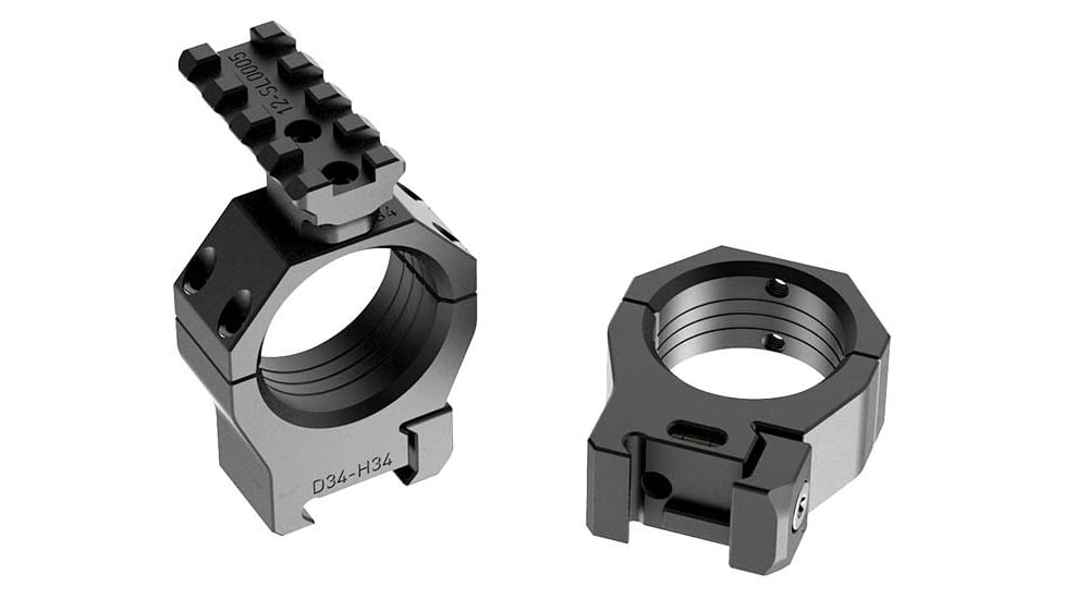 Audere Scope Rings PSR, 30mm Tube, Low, Black, PR0005