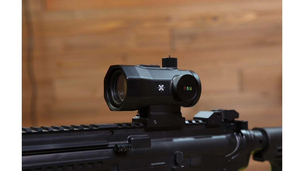 Axeon 1x30mm Red/green/yellow Dot Sight Black Matte