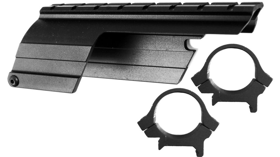 B-Square Shotgun Saddle Mount, Rings, Blued 16585