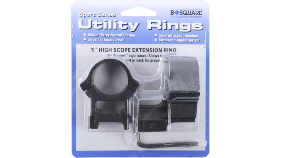 B-Square Sport Utility Weaver Extension Rings, High 21056