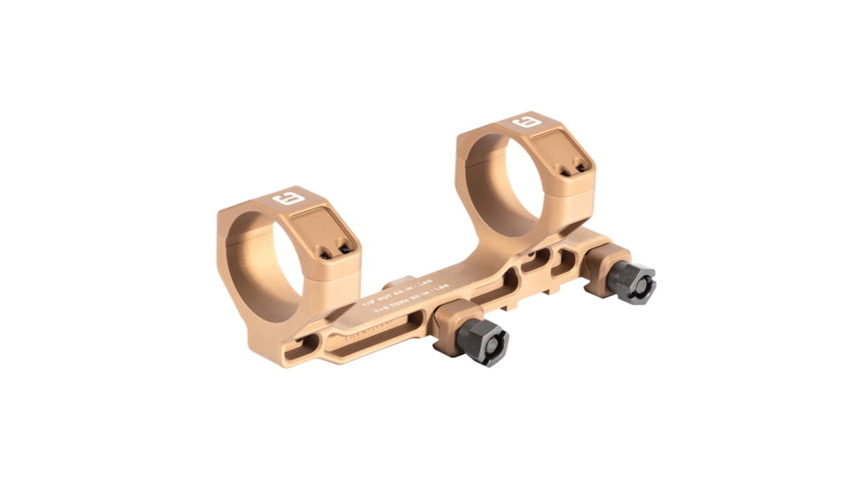 Badger Ordnance C.O.M.M. Riflescope Mount, 34mm, 1.54in, 20MOA, Tan, 154-342
