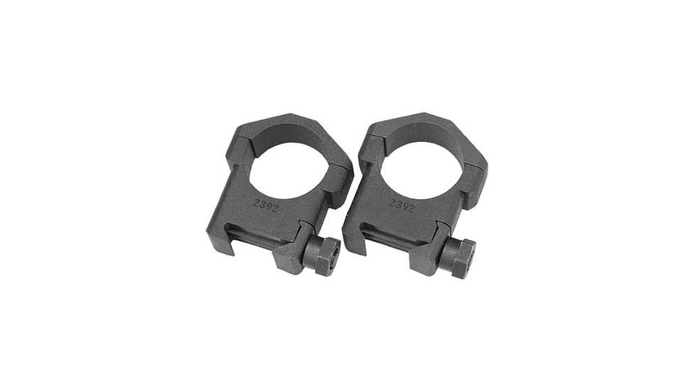Badger Ordnance Picatinny 30MM High Height Alloy Scope Ring, Black, BO30617