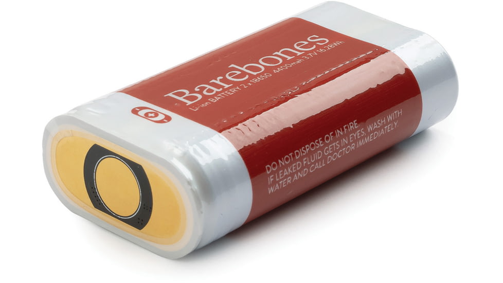 Barebones 18650 Li-Ion Battery Pack of 2