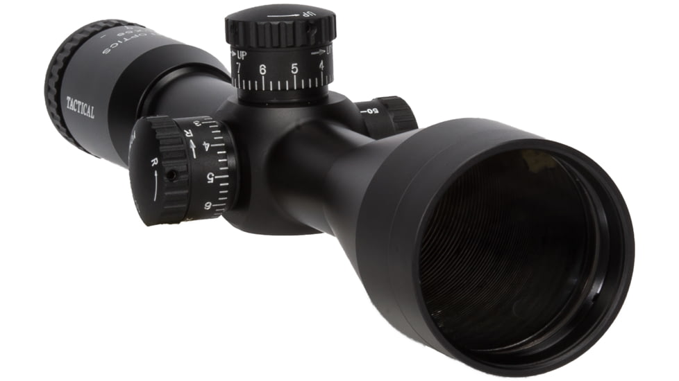 Barra Optics MP 10X56 Rifle Scope, 30mm Tube, Second Focal Plane, Mildot Duplex Reticle, MOA Adjustment, Black, MP10X56S
