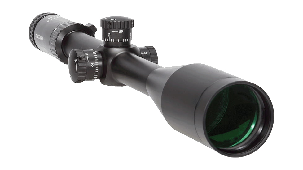 Barra Optics MP 12-60x56 Rifle Scope, 30mm Tube, Second Focal Plane, Mildot Duplex Reticle, MOA Adjustment, Black, MP12-60X56S