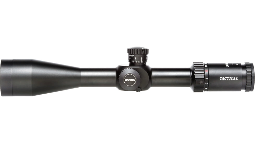 Barra Optics MP 4-16x50 Rifle Scope, 30mm Tube, Second Focal Plane, Mildot Duplex Reticle, MOA Adjustment, Black, MP4-16X50S