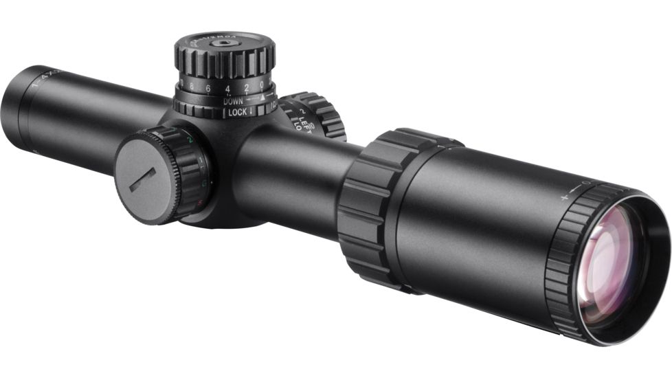 Barska 1-4x24mm Level HD Rifle Scope, Black, Medium AC12798