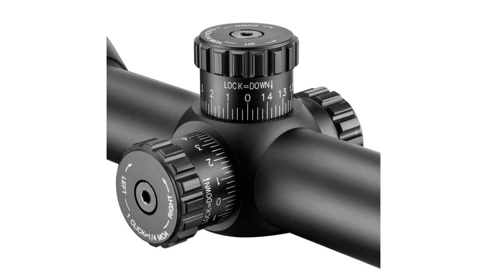 Barska 1.5-6x44mm Level Rifle Scope,Illuminated MOA Reticle, Black, Medium AC12780