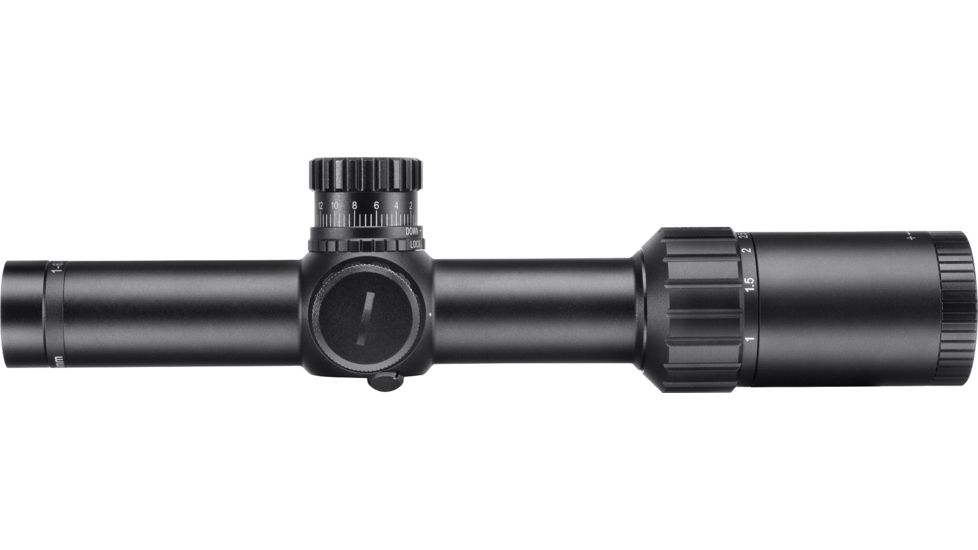 Barska 1-6x24mm Level HD FFP Rifle Scope, Black, Medium AC13026