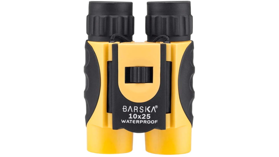 Barska 10x25 Yellow WP, Blue Lens CP CO10697