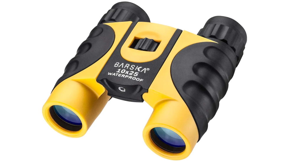 Barska 10x25 Yellow WP, Blue Lens CP CO10697