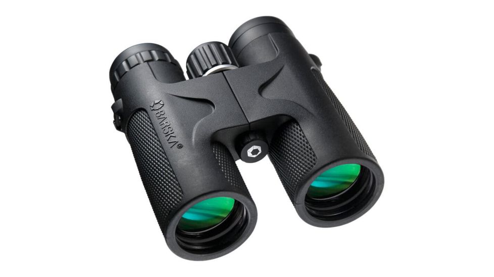 Barska 10x42 WP Blackhawk, Bak-4, Green Lens, Black AB11842