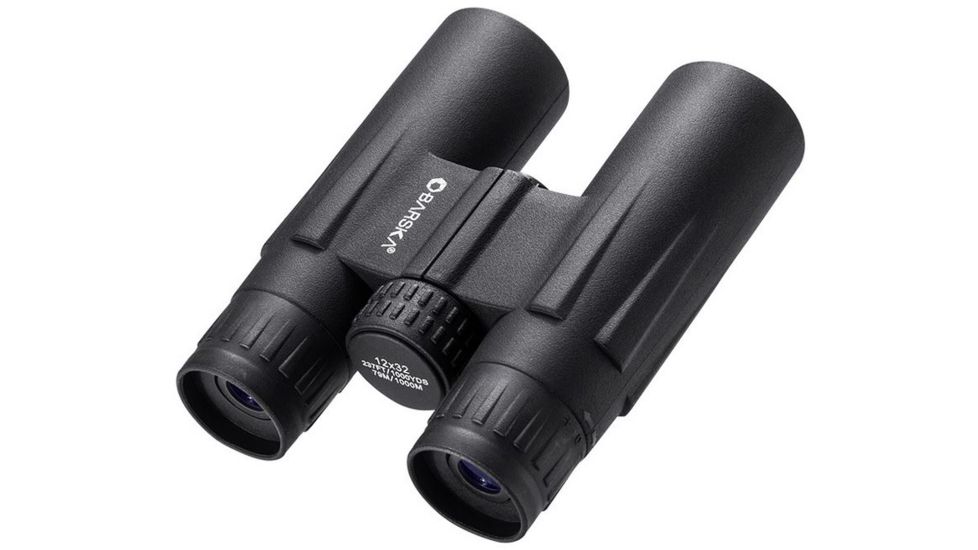 Barska 12X32 Colorado Binoculars, BK-7 Roof Prism, Right Eye Diopter, Black AB12510