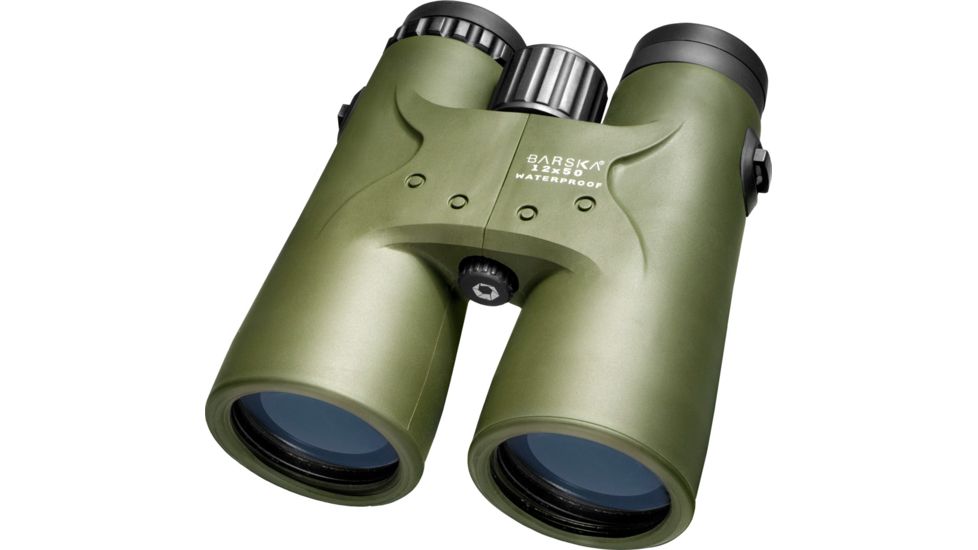 Barska 12x50 Blackhawk Waterproof Roof BaK-4 Prism Binoculars, Matte - AB10148
