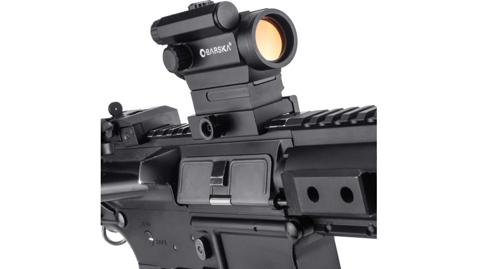 Barska 1x20  HQ Red Dot Sight, Black, Small AC13158