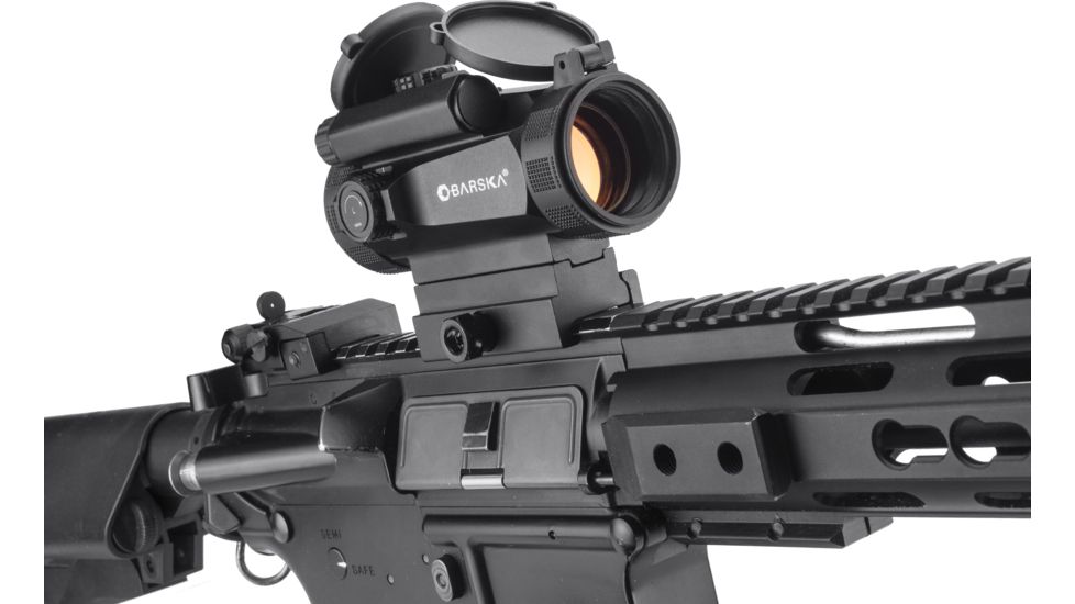 Barska 1x30  HQ Red Dot Sight, Black, Medium AC13160