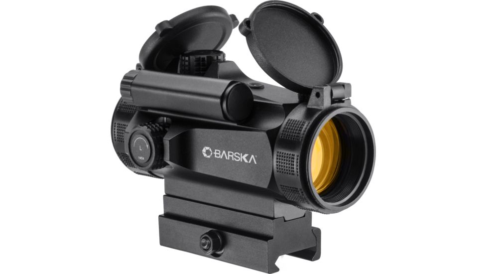 Barska 1x30  HQ Red Dot Sight, Black, Medium AC13160