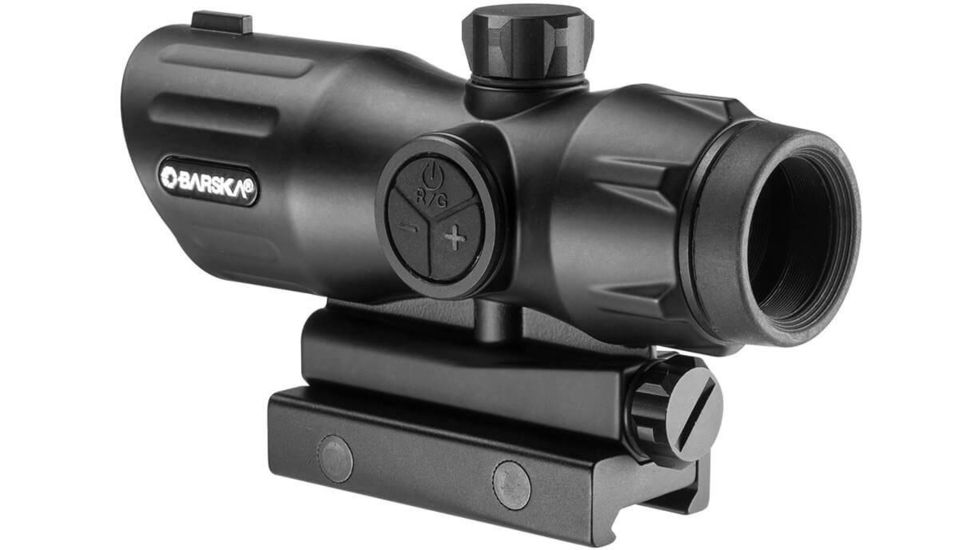 Barska 1x30mm Red/Green Tactical Electrosight, Black, Small, AC13084