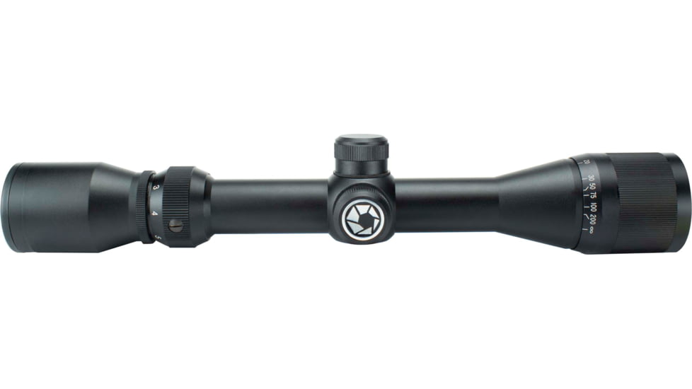 Barska 2-7x32 Airgun Rifle Scope w/ Adjustable Objective, Black, Mil-Dot Reticle - AC10006