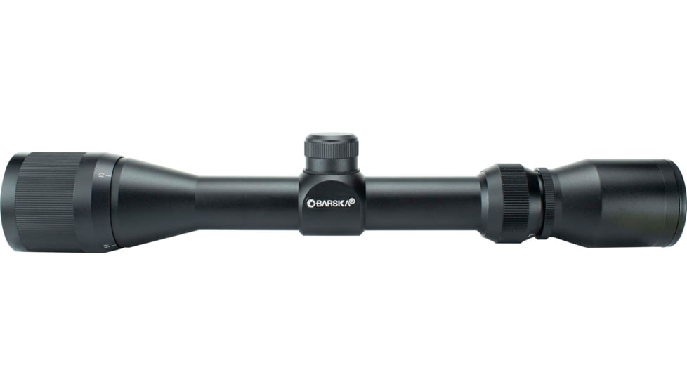 Barska 2-7x32 Airgun Rifle Scope w/ Adjustable Objective, Black, Mil-Dot Reticle - AC10006