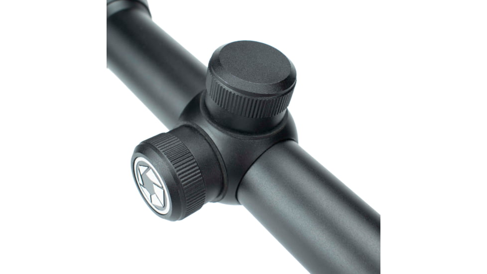 Barska 2-7x32 Airgun Rifle Scope w/ Adjustable Objective, Black, Mil-Dot Reticle - AC10006