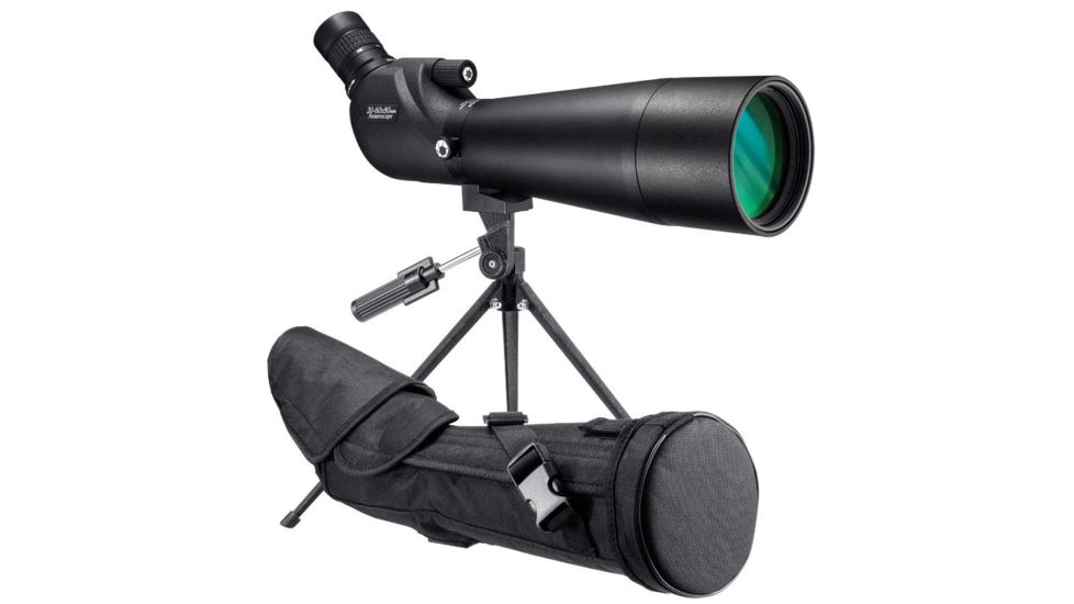 Barska 20-60x80 WP Naturescape Spotting Scope, Angled w/Tripod, Black AD12686