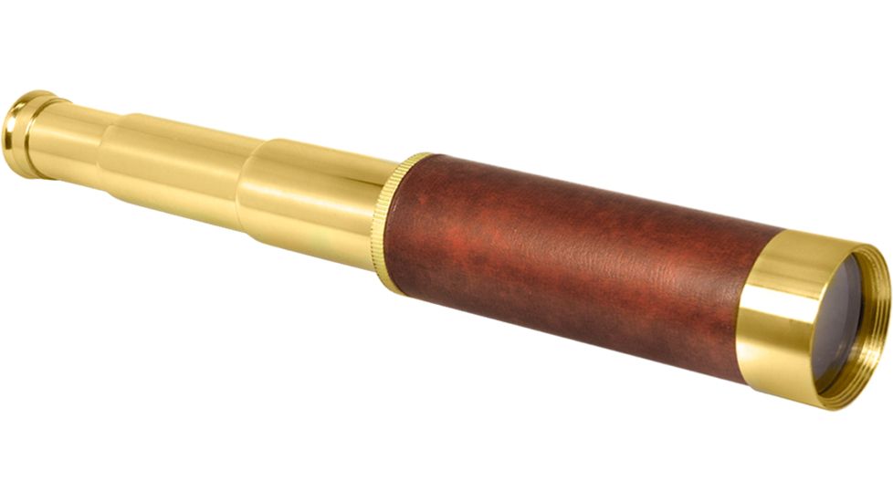 Barska 25x30 Blueline Brass Spy Scope w/ Wood Case AA10200