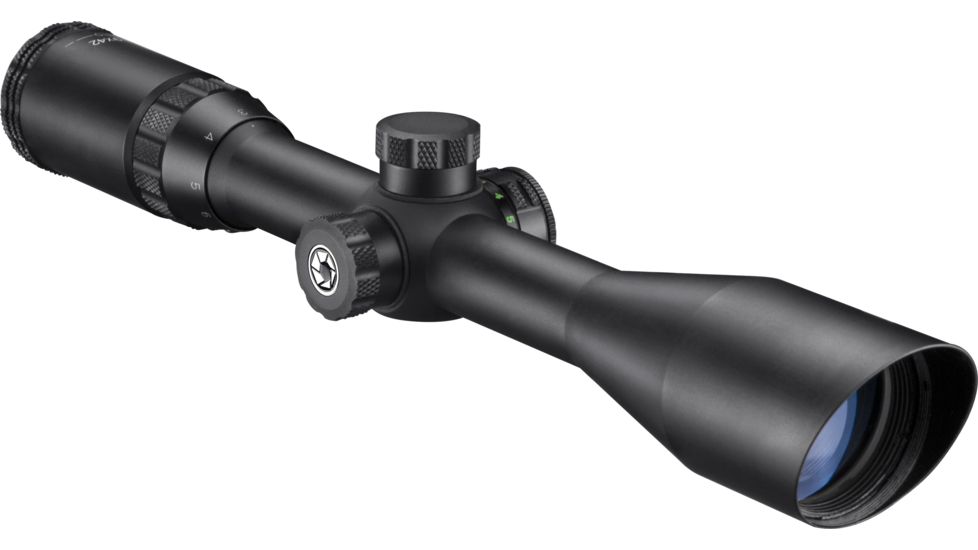 Barska 3-9x32 IR Blackhawk Rifle Scope, 1in, Illuminated Mil-Dot Reticle, Black Matte, AC12451