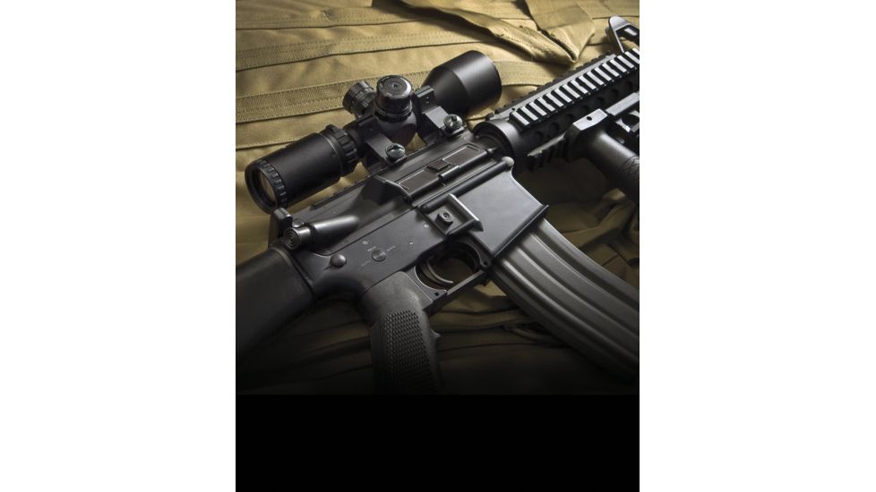 Barska 3-9X42 IR Contour 1in Rifle Scope, Matte, Mil Dot IR Dual Color Reticle - AC11422