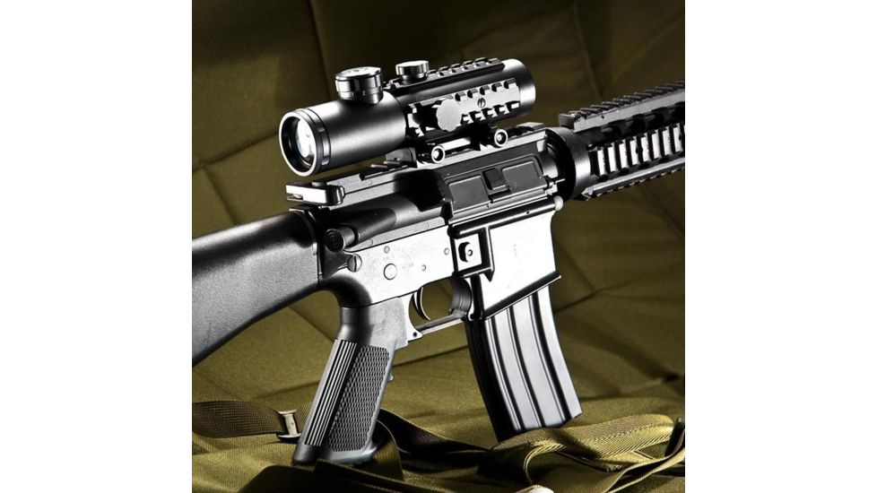 Barska 4X30 IR Electro Sight Rifle Scope w/ Illuminated Reticle