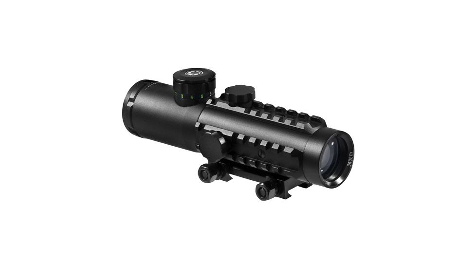 Barska 4X30 Illuminated Reticle Electro Sight Rifle Scope
