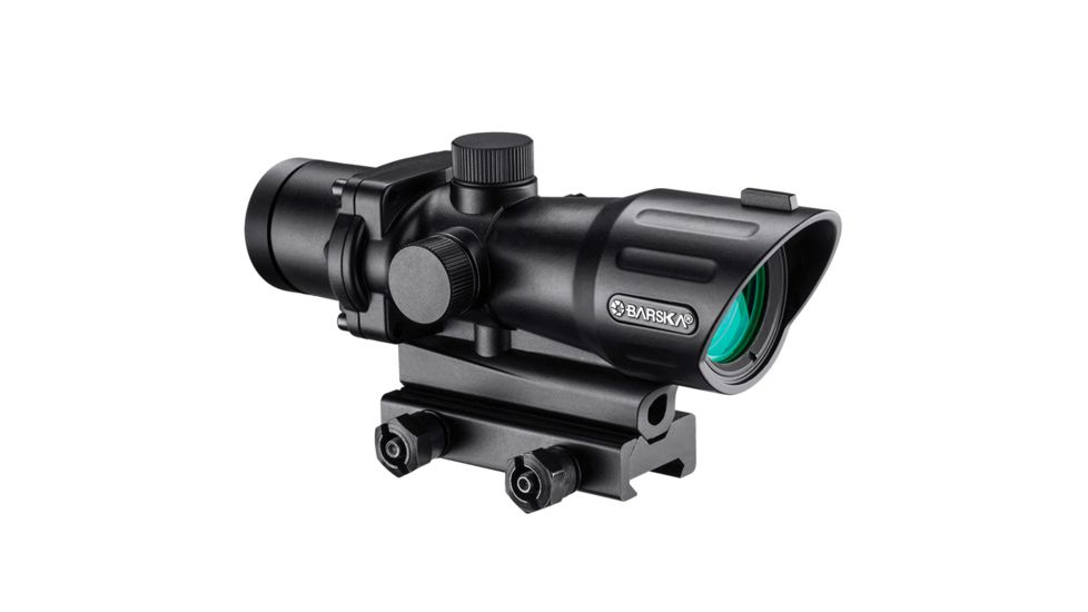 Barska 4x32 AR15 Electro Sight Series Waterproof Rifle Scope,Mil-Dot Reticle AC12268