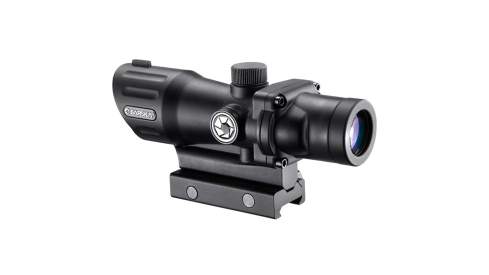 Barska 4x32 AR15 Electro Sight Series Waterproof Rifle Scope,Mil-Dot Reticle AC12268