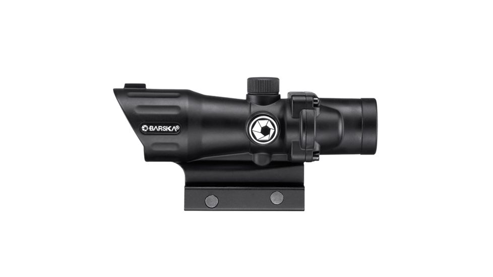 Barska 4x32 AR15 Electro Sight Series Waterproof Rifle Scope,Mil-Dot Reticle AC12268
