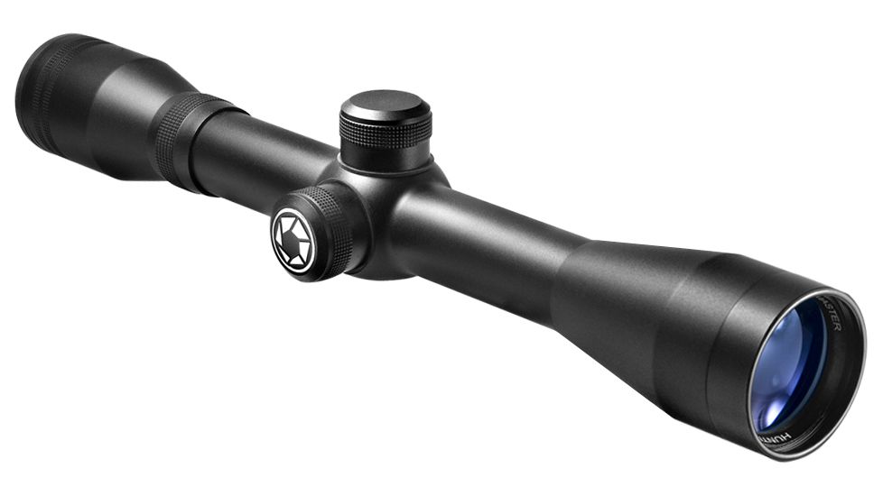 Barska 4x40 Huntmaster Rifle Scope, Black Matte, 30/30