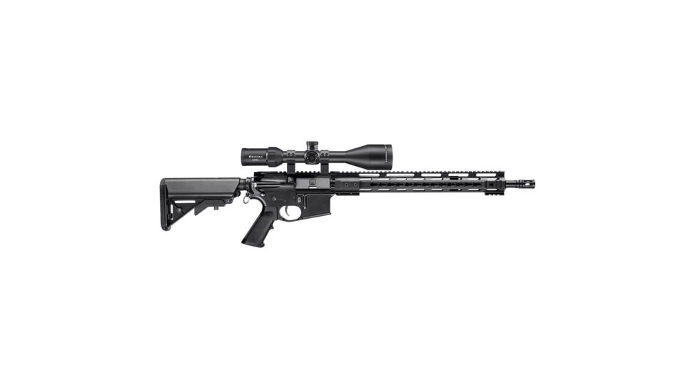 Barska 6-24x56mm Level Rifle Scope, Illuminated MOA Reticle, Black, Medium AC12786