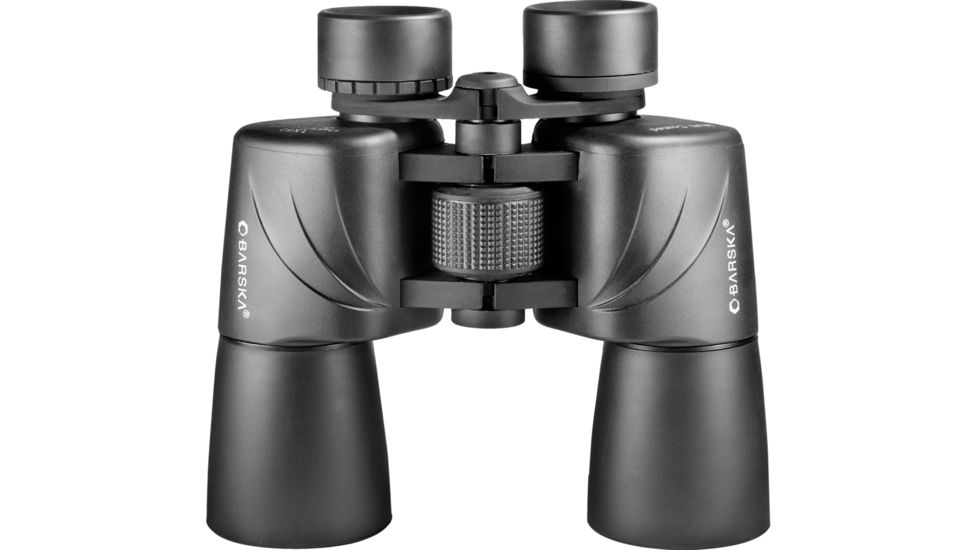 Barska 7x50 Escape Binoculars, Porro Prism, MC, Green Lens, Black AB11244