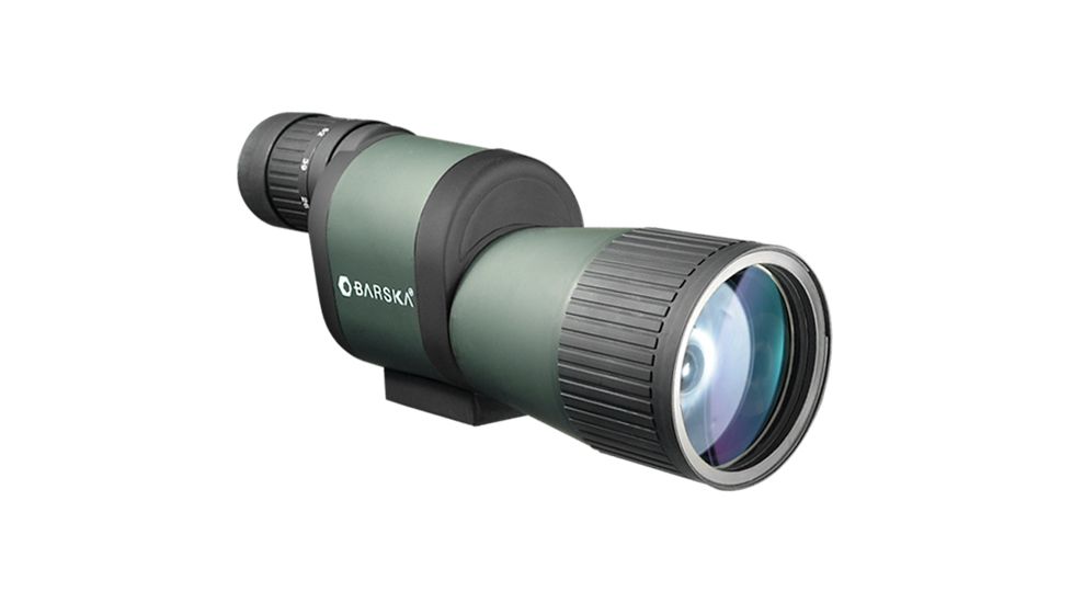 Barska 8-24x58 Bench Mark DFS Waterproof Straight Spotting Scope, Green AD10786