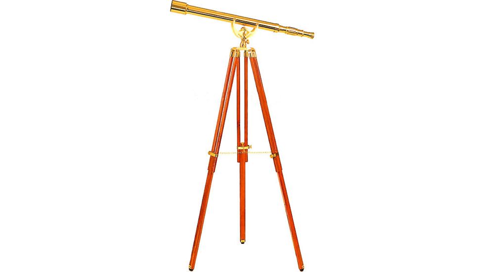 Barska 18x50 Anchor Master Spyscope - Spotting Scope w/ Mahogany Floor Tripod AA10618