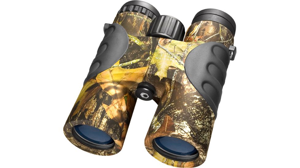 Barska Atlantic 10x42 Waterproof Roof Prism Binoculars, Mossy Oak, Box Pack