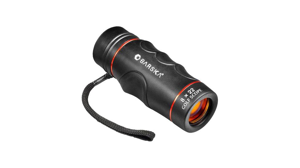 Barska Blue Line 8x22mm Waterproof Ruby Lens Golf Scope AA10198 