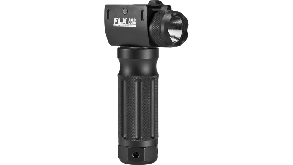 Barska FLX 260 Lumen Tactical Flashlight &amp; Vertical Grip BA11878