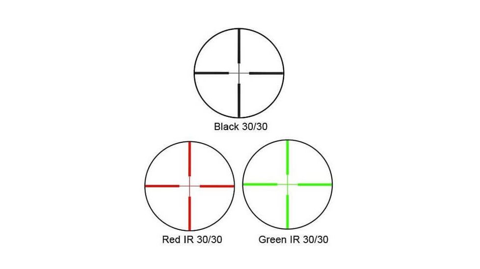 Barska Illuminated Red/Green IR 30/30 Reticle