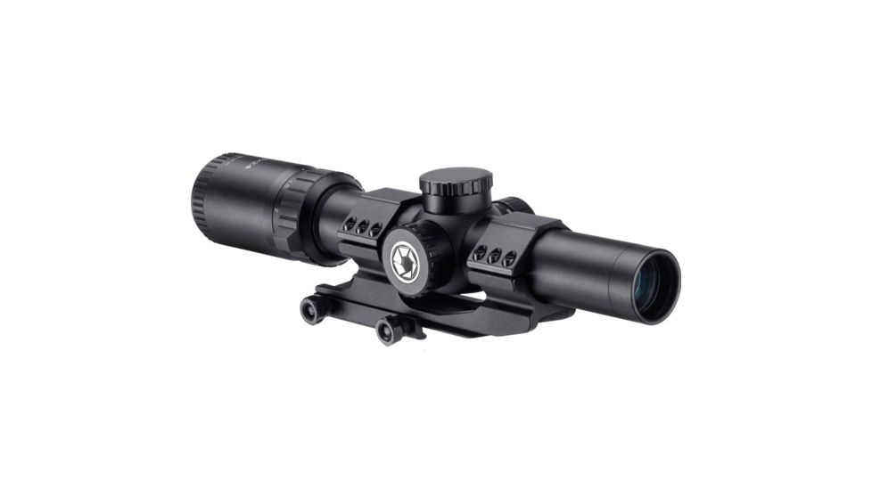 Barska SWAT 1-8x 24mm HRS .223 BDC Rifle Scope, Black, Small, AC13326