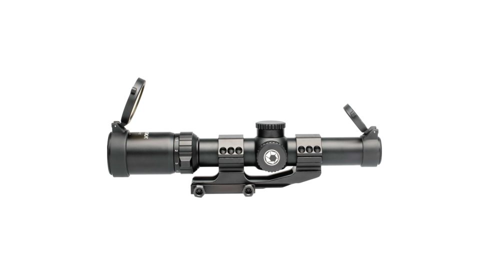 Barska SWAT 1-8x 24mm HRS .223 BDC Rifle Scope, Black, Small, AC13326